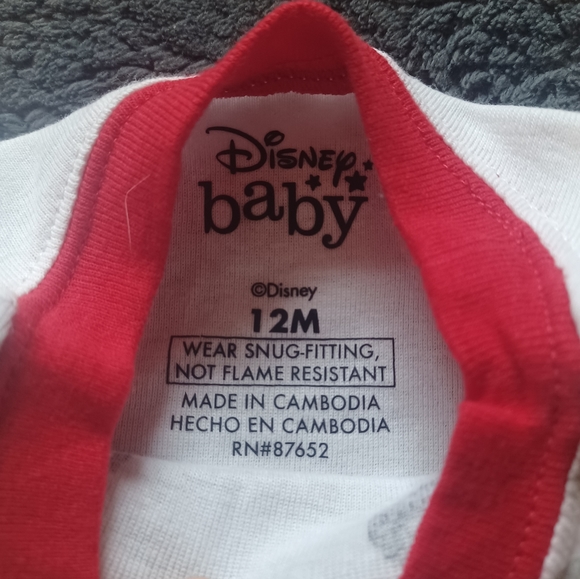 DISNEY BABY MICKEY MOUSE PJ SET - Picture 4 of 6